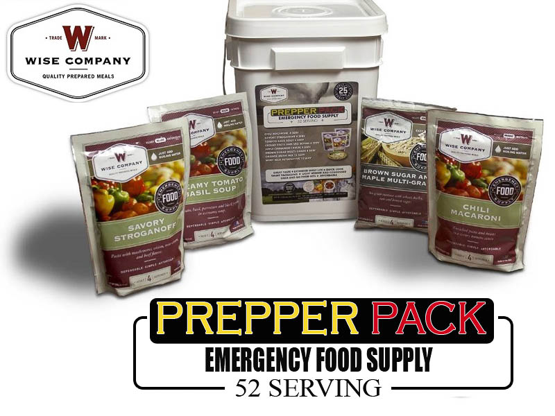 WISE 52 SERVING PREPPER PACK